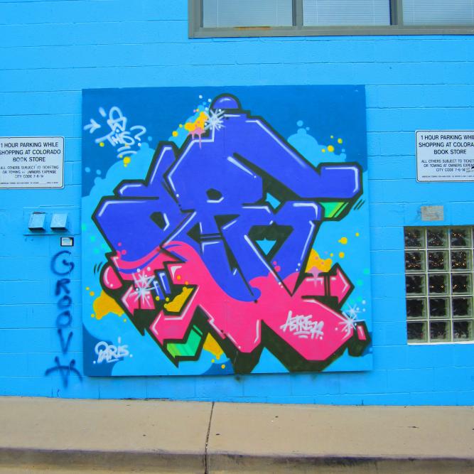 Abstract Graffiti Canvas